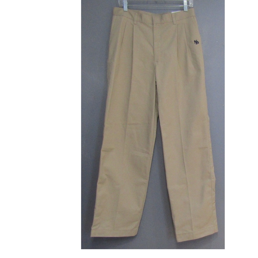 NEW Mark Twain Twill Pants ND Notre Dame Size 32